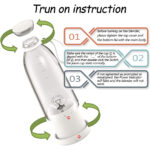 Portable Powerful Rechargeable 380ml Juicer Blender - Image 5