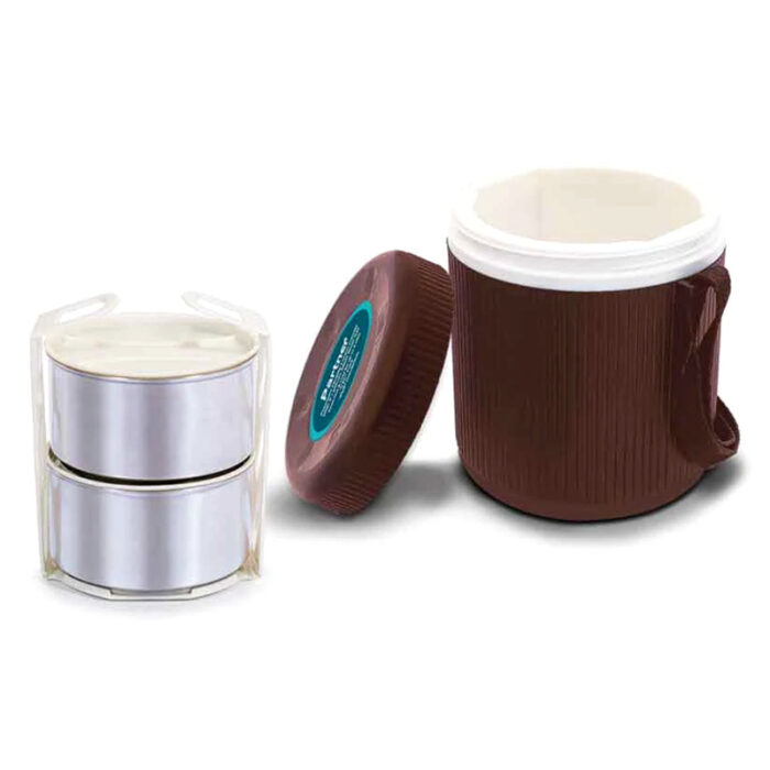 Premium Quality Lunch Carrier With 2 Steel Bowls - Image 3