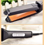 Professional Electric Hair Straightener Hair Flat Iron Ceramic Heat Curler - Image 2