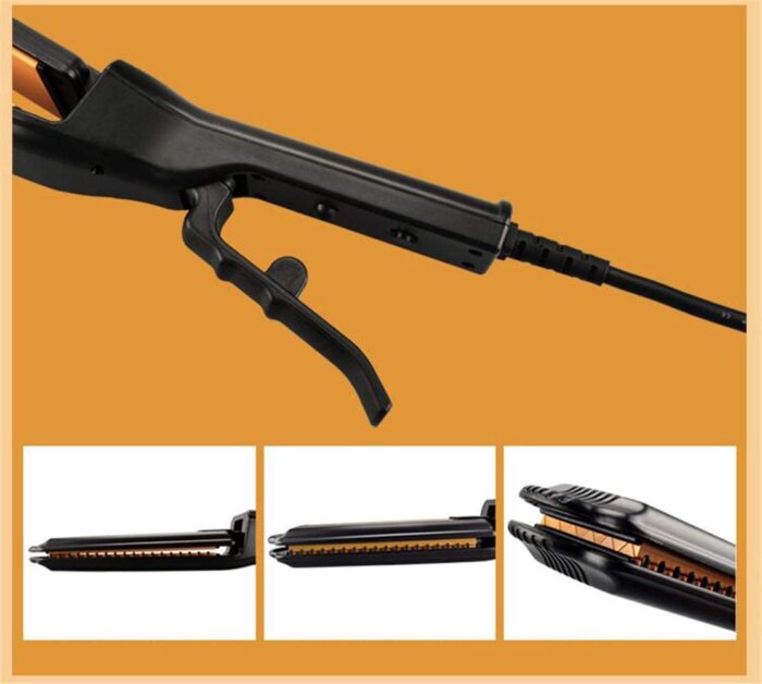 Professional Electric Hair Straightener Hair Flat Iron Ceramic Heat Curler - Image 6