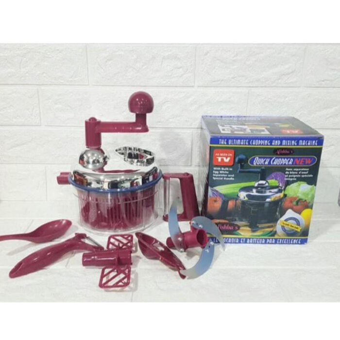 The Ultimate Quick Chopping And Mixing Machine With Built-In Egg White Separator And Special Handle - Image 4