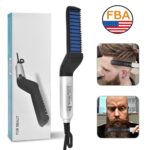 Quick Hair Straightener Brush For Men Multifunctional Styler Comb Mini Electric Hair Tool - Image 7