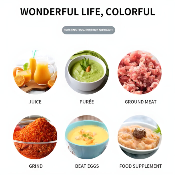 R.319 RAF 4-Blade Fast Start 2-Speed Level 800W Electric Hand Blender - Image 5