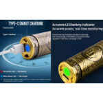 RAZOR HW-T8 Mini Portable USB Rechargeable Dragon Design Electric Shaver - Image 4