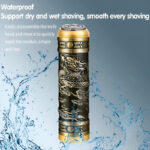 RAZOR HW-T8 Mini Portable USB Rechargeable Dragon Design Electric Shaver - Image 5