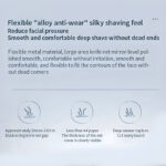 RAZOR HW-T8 Mini Portable USB Rechargeable Dragon Design Electric Shaver - Image 7