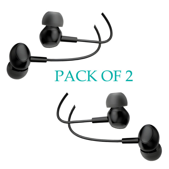 Pack Of 2 SOVO SH-55 Haylou High Fidelity Sound Quality Handsfree - Image 1