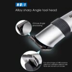 Rechargeable Hair Trimmer Clipper With Charging Stand 8 Hours Charge Time - Image 4