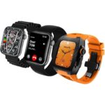 Richard M10 Smartwatch with Wireless Charging and Three Stylish Straps