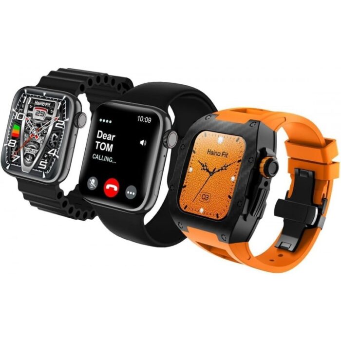 Richard M10 Smartwatch with Wireless Charging and Three Stylish Straps - Image 1