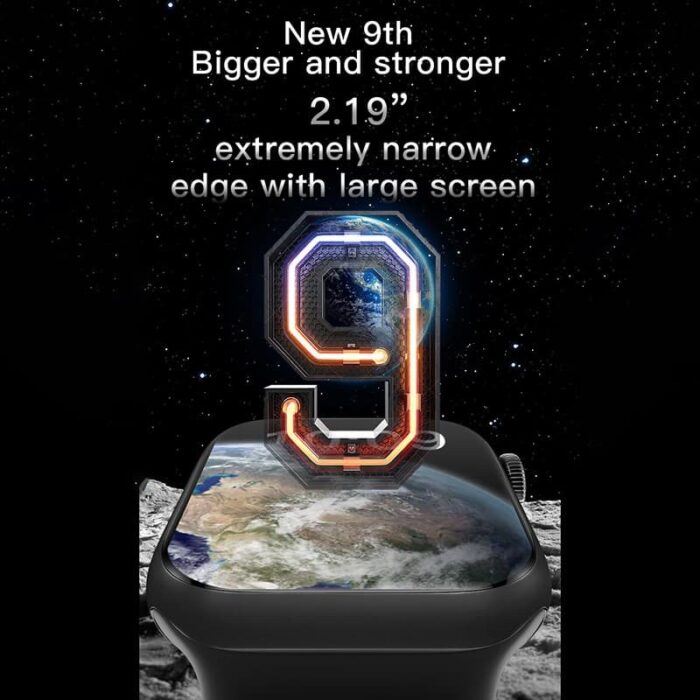 S9 Max Smartwatch with 2.19″ Retina Display, Bluetooth Calling & Wireless Charging - Image 5