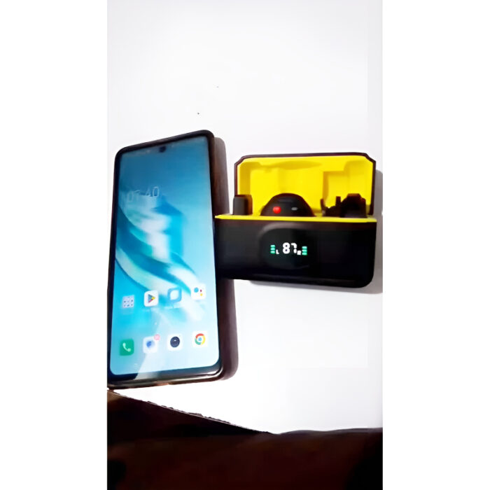 SOVO AUDIA SWM-575 Dual Wireless Lavalier Microphone System with Charging Case, 2.4G Noise Reduction for Interview, Recording, and Content Creation - Image 2