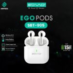 SOVO Ego Pods SBT-905 Touch-Control Waterproof Wireless Airpods For Ultimate Convenience - Image 3