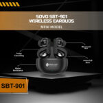 SOVO SBT-901 DIVO Series – Wireless Earbuds with Bluetooth 5.4, Noise Cancelling, 24H Playtime, and Touch Control - Image 4