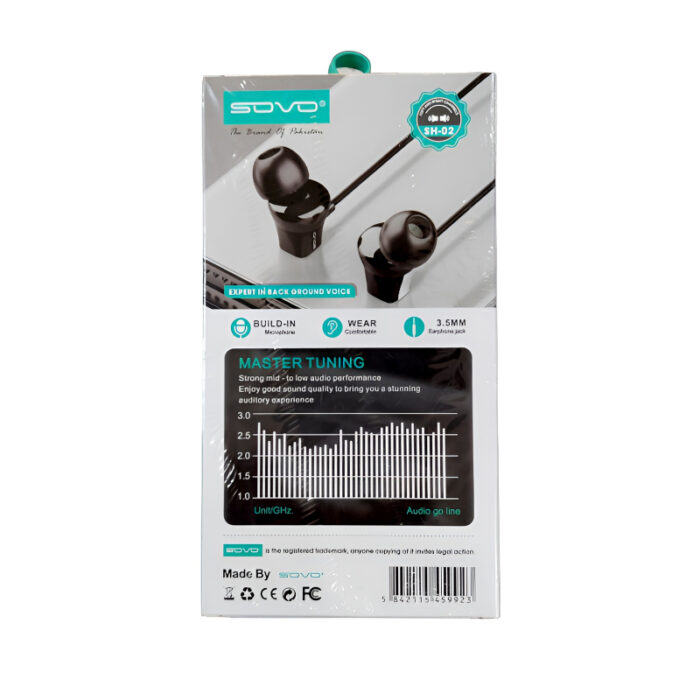 SOVO SH-02 OWNER High-Quality, Noise-Reducing Handsfree - Image 6