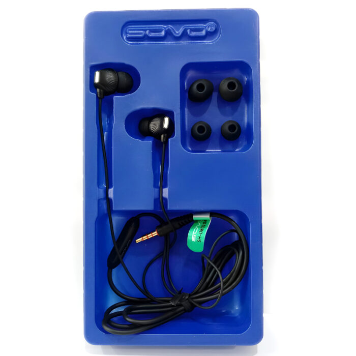 SOVO SH-08 Warm-X 3.5mm Audio Jack Compact, Lightweight & Hi-Fi Sound Quality Handsfree - Image 1