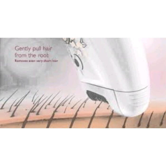KM-189A Women Electric Rechargeable Hair Removal Epilator - Image 9