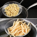 Solid 4 PCS Stainless Steel Fry Oil Strainer - Image 2