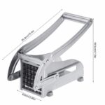 Stainless Steel French Fries Potato Cutter Slicer Potato Chips Making Machine - Image 9