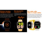 T10 Ultra Smartwatch with 2.09-Inch Infinite Display and Bluetooth Calling Features - Image 2
