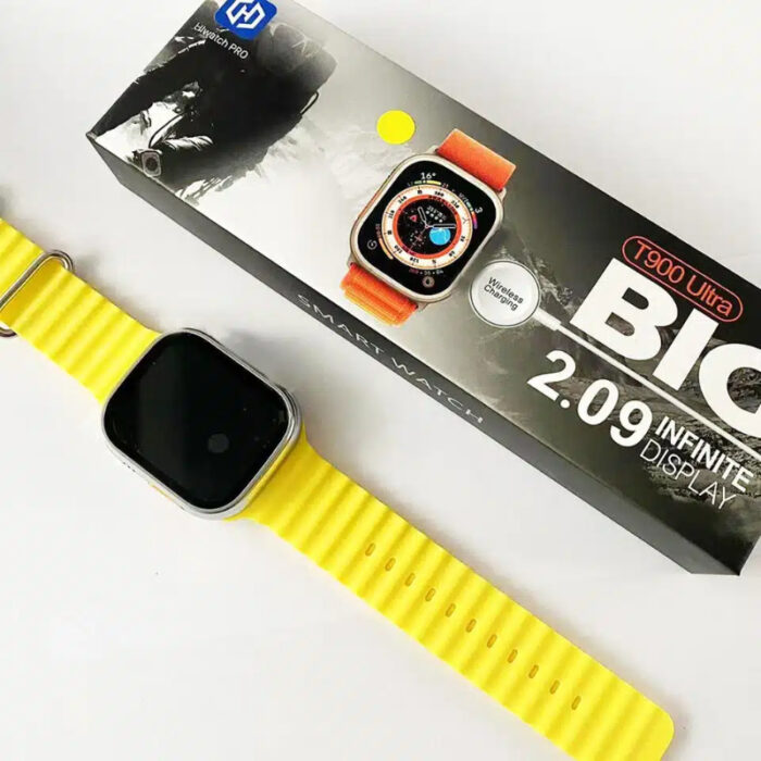 T900 Ultra Smartwatch with 2.09-Inch Infinite Display, Series 8, Bluetooth Calling & Wireless Charging - Image 2