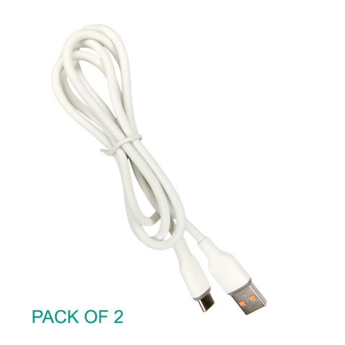 Pack Of 2 SOVO SC-007 Active Type-C And Micro Data Cables - Image 3