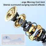 THREE PEACHES TWS Q Five Bluetooth 5.3 Noise-Cancelling, IPX4 Waterproof Elegant Design Earbuds - Image 6