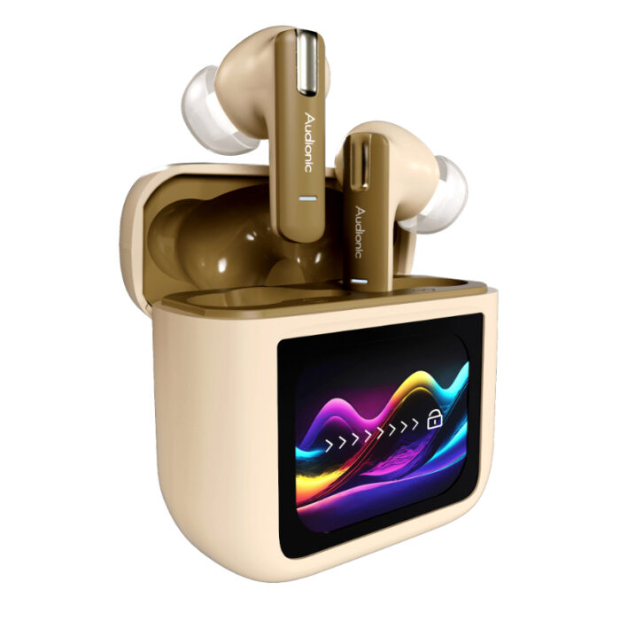 Audionic Trance Airbud 810 – Smart Touch Display Earbuds with High-Quality Sound, ANC, Quad Mic & 20H Playtime - Image 3