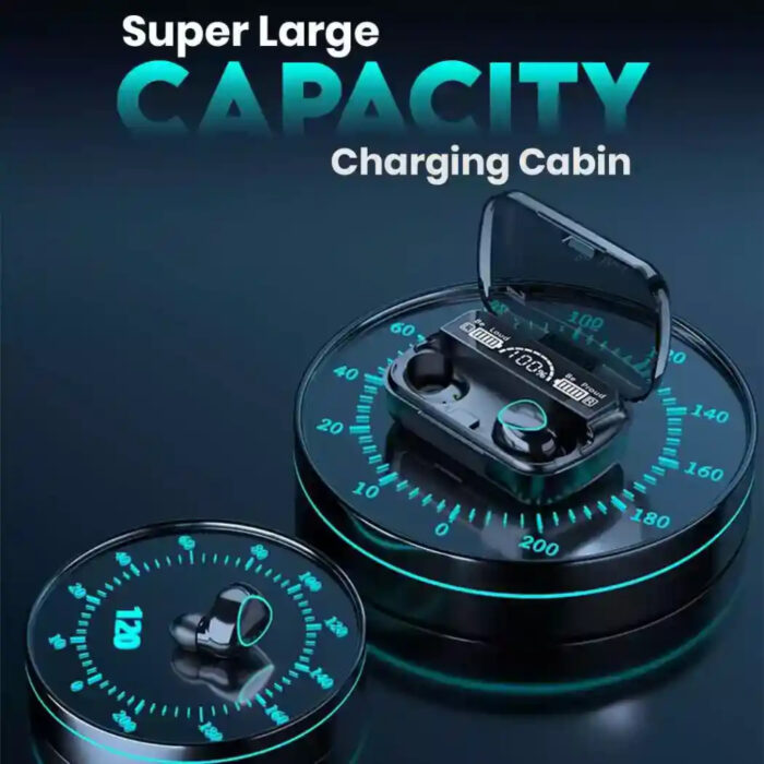 Ultimate M10 Wireless Bluetooth 5.1 IPX7 Waterproof Earbuds - Image 5