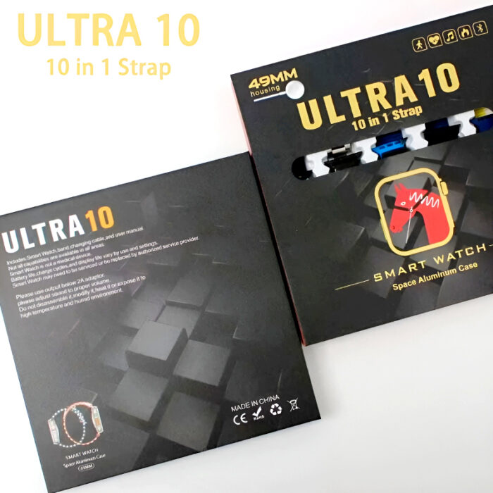 Ultra10 49mm Smartwatch with Bluetooth Calling, Sleek Design & 10 Interchangeable Straps - Image 9