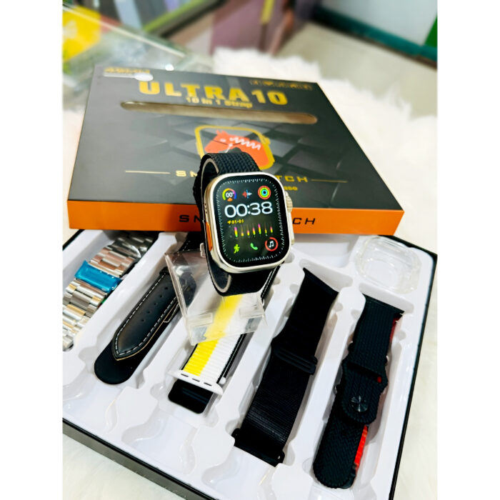 Ultra10 49mm Smartwatch with Bluetooth Calling, Sleek Design & 10 Interchangeable Straps - Image 5
