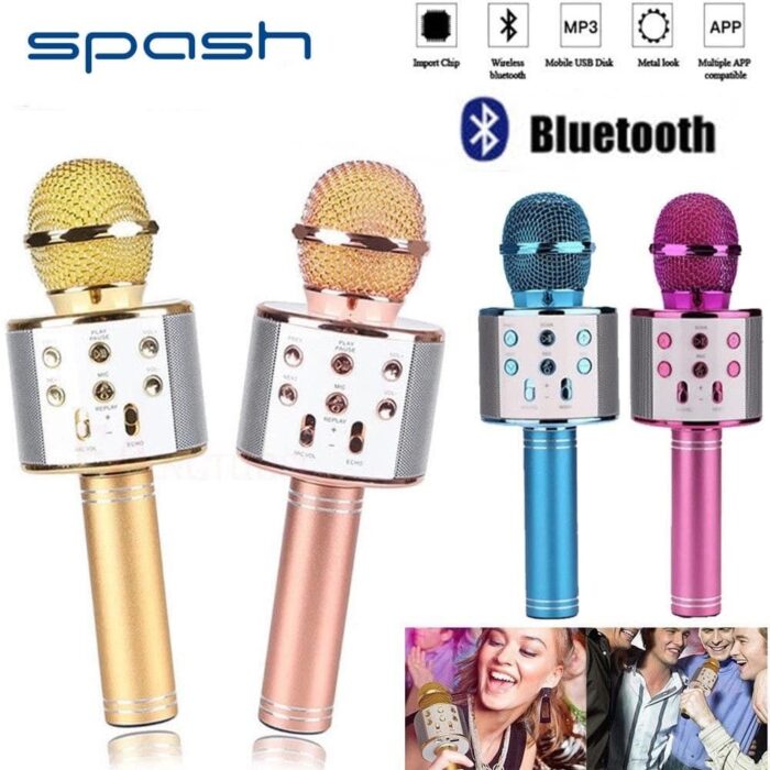WS-858 Bluetooth Wireless Handheld Karaoke Mini Mic - Image 5