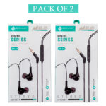 Pack Of 2 SOVO SH-24 MILO Long-Lasting Comfort Wear Stereo Handsfree