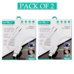 Pack Of 2 SOVO SC-311 Type-C To Type-C Fast Charging Cable - Image 5