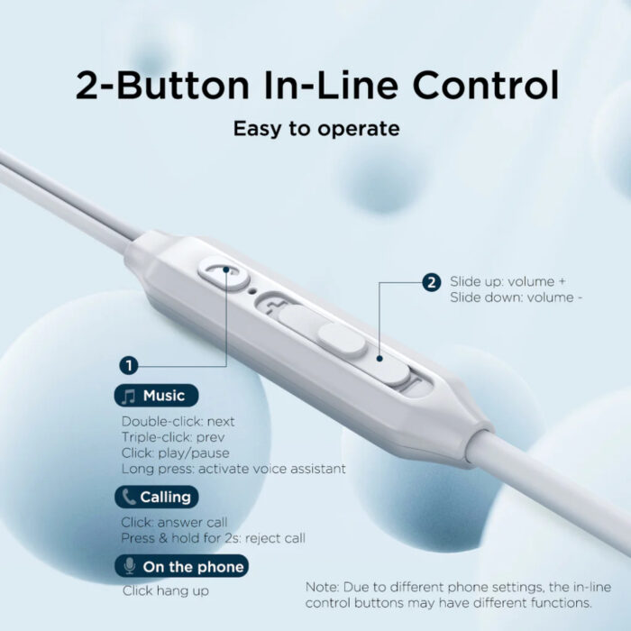 Joyroom TYPE-C EC06 Premium Wired Earphones with HiFi Sound, Comfortable Fit, and Universal Compatibility - Image 6