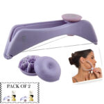 Pack Of 2 Facial Care Beauty Neck & Body Hair Removal Machine With Threader Tool - Image 8