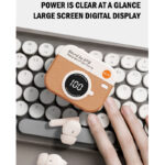 X73 Retro Camera Design TWS Wireless Earbuds – Hi-Fi Stereo Sound, ENC Noise Cancellation, Digital Display and IPX4 Waterproof - Image 10