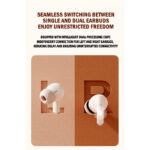 X73 Retro Camera Design TWS Wireless Earbuds – Hi-Fi Stereo Sound, ENC Noise Cancellation, Digital Display and IPX4 Waterproof - Image 8