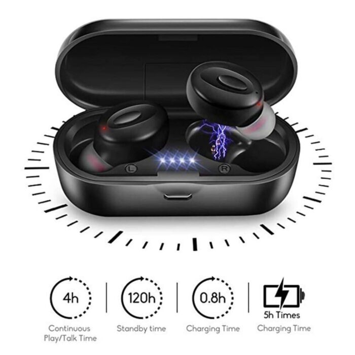 XG13 TWS Bluetooth Earphones Stereo Wireless Earbuds LED Power Display Case 3D Stereo Sound IPX5 Waterproof - Image 10