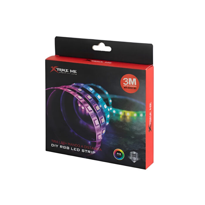 Xtrike Me HT-5050 3 Meter RGB LED Strip Light with Mobile App Control - Image 3
