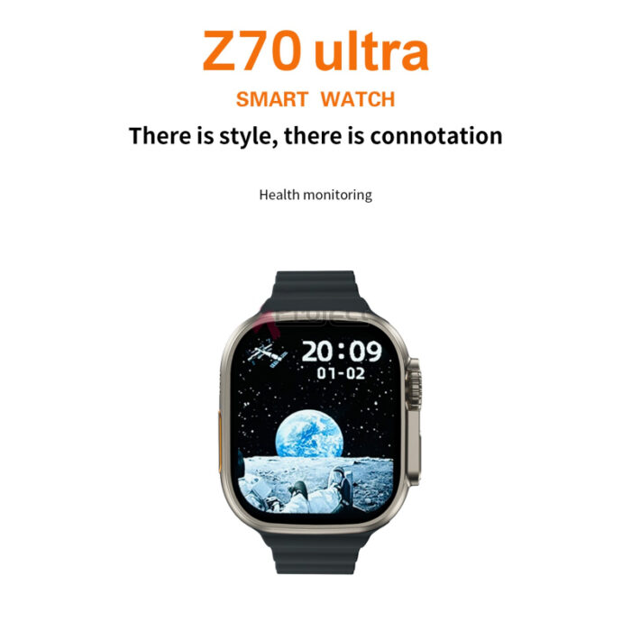 Z70 Ultra Smartwatch with 2.01 Inch Big Infinite Display, Series 8 & Bluetooth Calling - Image 8