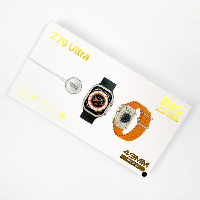 Z70 Ultra Smartwatch with 2.01 Inch Big Infinite Display, Series 8 & Bluetooth Calling - Image 2
