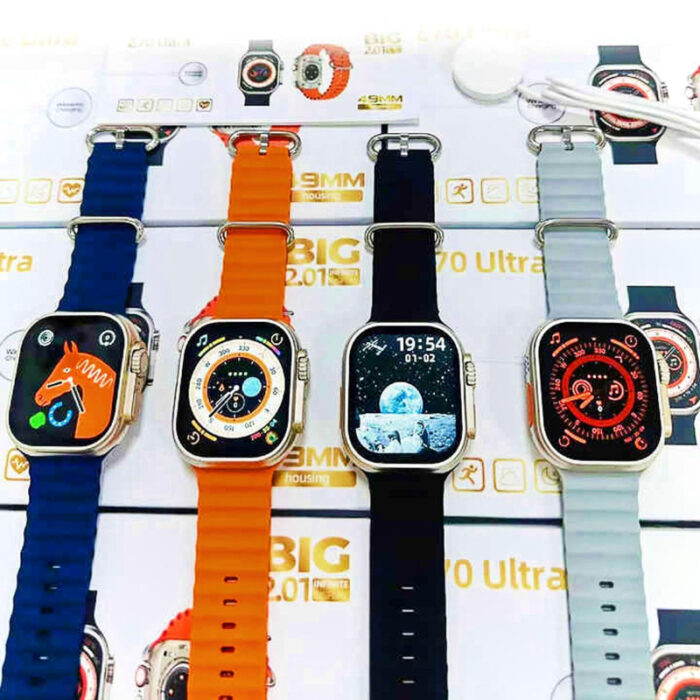 Z70 Ultra Smartwatch with 2.01 Inch Big Infinite Display, Series 8 & Bluetooth Calling - Image 4