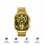 Z76 Ultra Gold Edition Smartwatch with Large Display, Health & Fitness Tracking, & Long Battery
