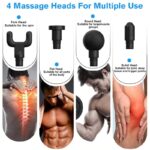 Fitness Muscle Relaxer Soreness Pain Relief With 4 Massage Heads - Image 5