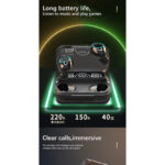 M30 TWS Bluetooth 5.2 Smart Touch Control Wireless Earbuds - Image 9