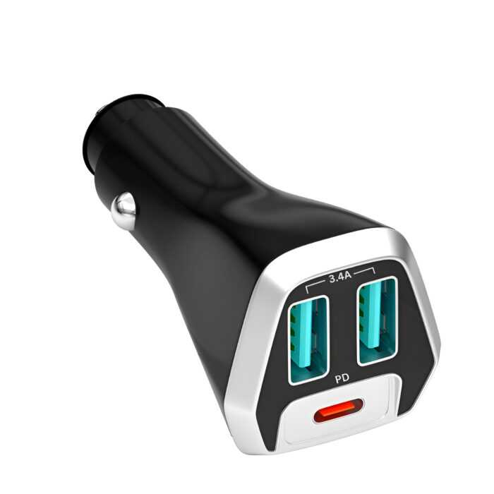 SOVO Easy SCR-450PD PD-35w High-Quality Car Charger - Image 1