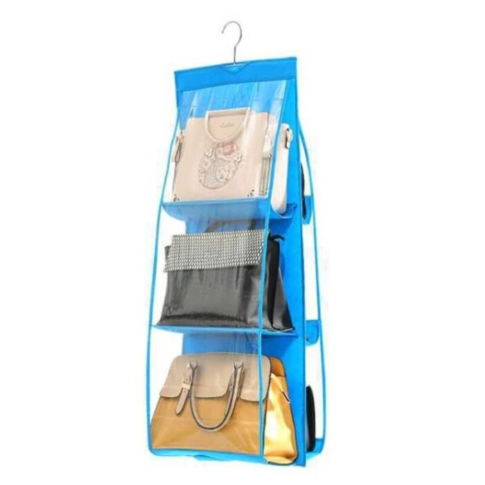 Thick Double-Sided Six Grid Storage Bag Multi Functional Hanging Bag - Image 14