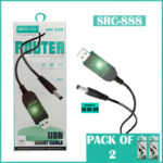 Pack Of 2 SOVO SRC-888 High Quality USB Boost Router Cable - Image 2