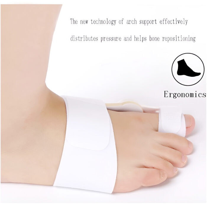 Bunion Splint and Big Toe Straightener – Orthopedic Hallux Valgus Corrector for Foot Pain Relief & Pedicure Care - Image 5